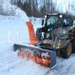 Фото: Навесной снегометатель на мини-погрузчик - 1