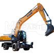 Фото: Колесный экскаватор XCMG XE210WD - 0