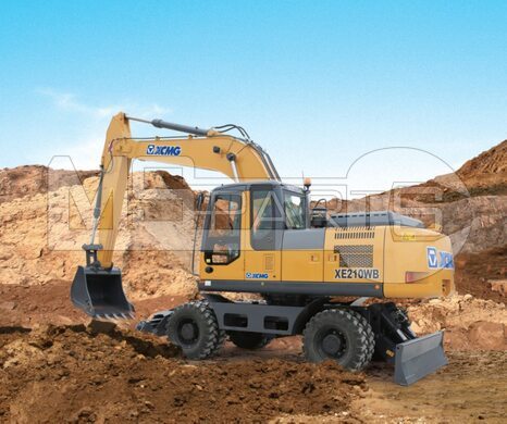 Фото: Колесный экскаватор XCMG XE210WD