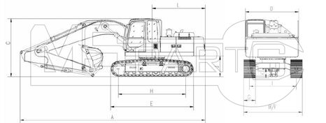 Фото: Гусеничный экскаватор XCMG XE155D