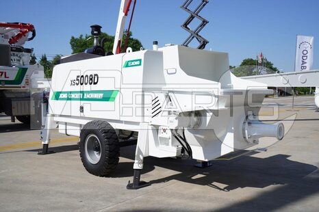 Фото: Стационарный бетононасос XCMG XS5008D