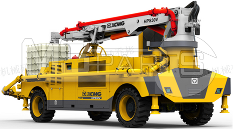 Фото: Торкрет-установка XCMG HPS30V