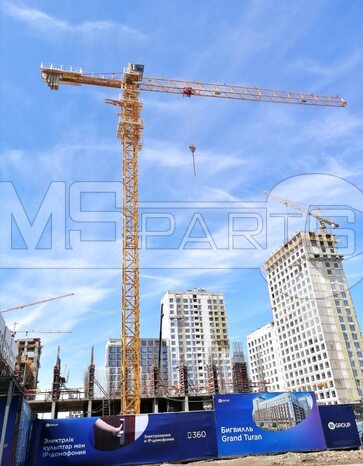Фото: Башенный кран с горизонтальной стрелой XGT6013B-8S1