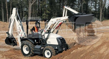 Запчасти на экскаваторы-погрузчики Terex