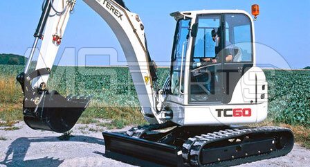 Запчасти на мини-экскаваторы Terex