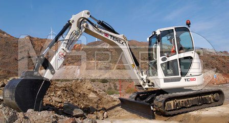 Запчасти на мини-экскаваторы Terex